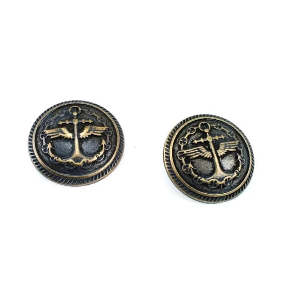 23 mm Ayaklı Düğme ön ve detay görünümü