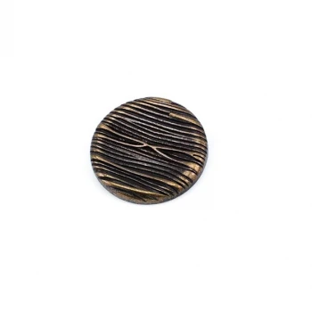 Tree Trunk Design Metal Foot Button 28 mm - 44 size E 1041