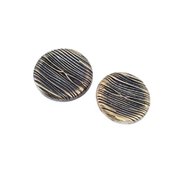 23 mm Ayaklı Düğme ön ve detay görünümü