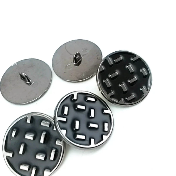 Mont ve Ceket Düğmesi Ayaklı Metal Düğme Mineli 25 mm - 40 boy  E 1078