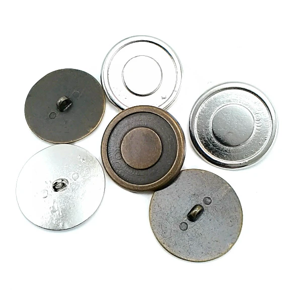 33 mm Mineli / Renkli Ayaklı Düğme ön ve detay görünümü