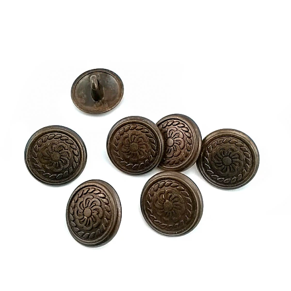 15 mm Ayaklı Düğme ön ve detay görünümü