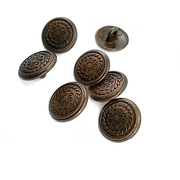 15 mm Ayaklı Düğme ön ve detay görünümü