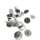 14 mm Shank Button front and detail view