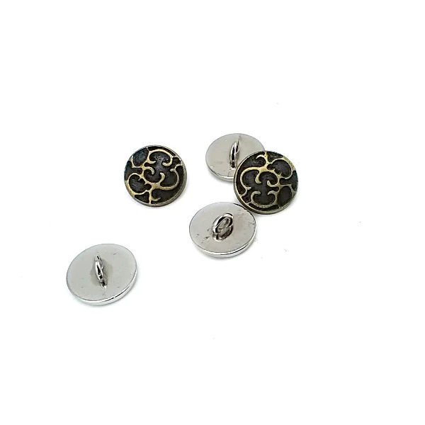 14 mm Shank Button front and detail view