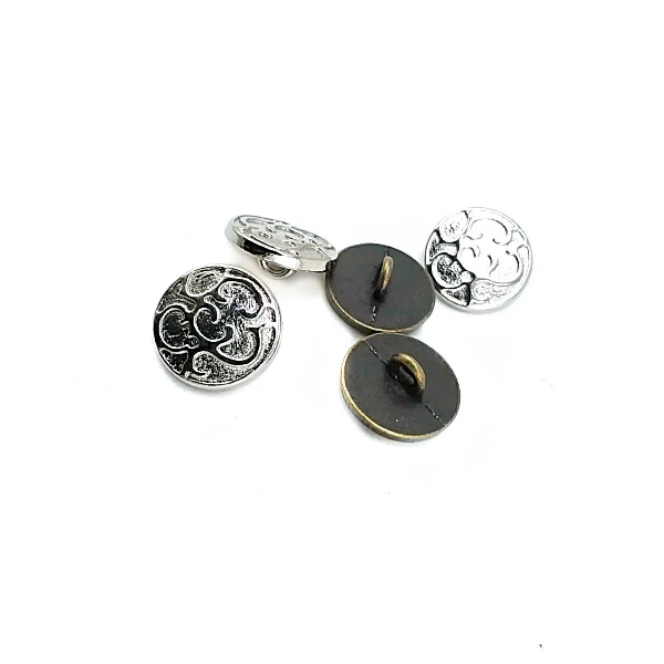 14 mm Shank Button front and detail view