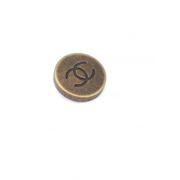 Shank Button With Logo 24 mm - 39 L E 1136
