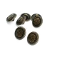 Alttan Dikme Metal Düğme Papatya Desenli 15 mm - 24 boy E 114