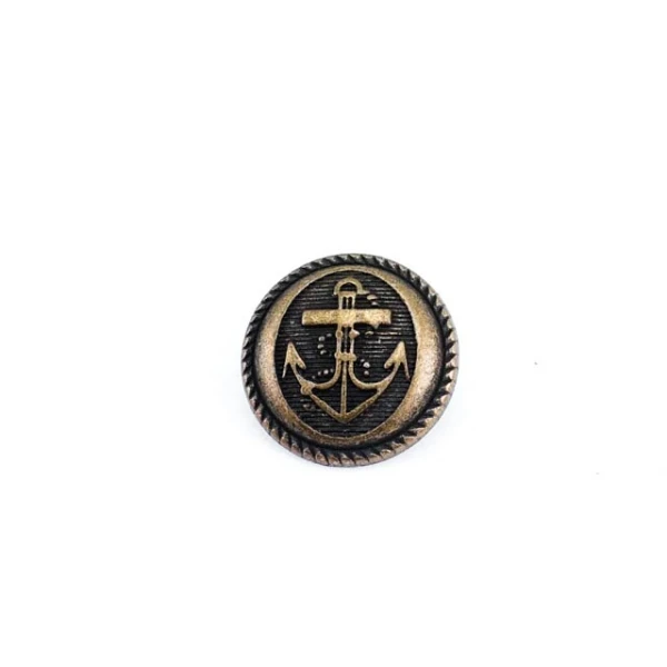 18 mm Shank Button product image 18 mm Shank Button front and detail view