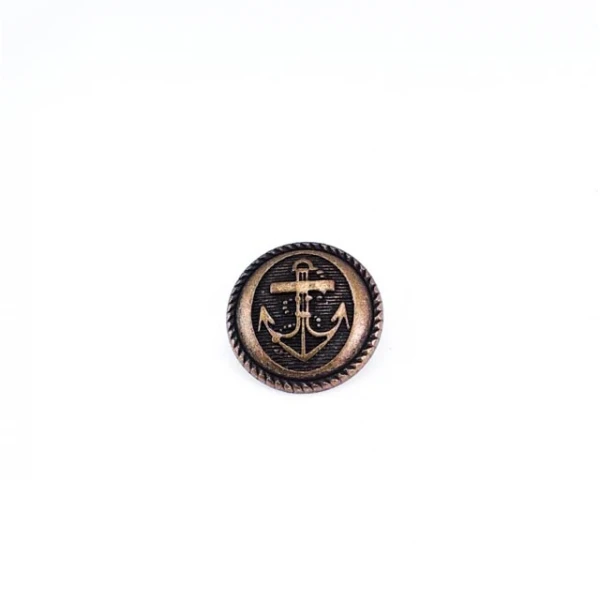 18 mm Shank Button front and detail view