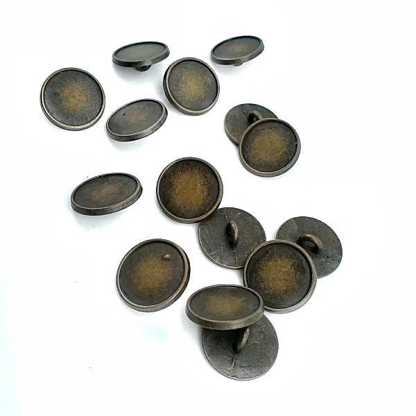 15 mm Ayaklı Düğme ön ve detay görünümü