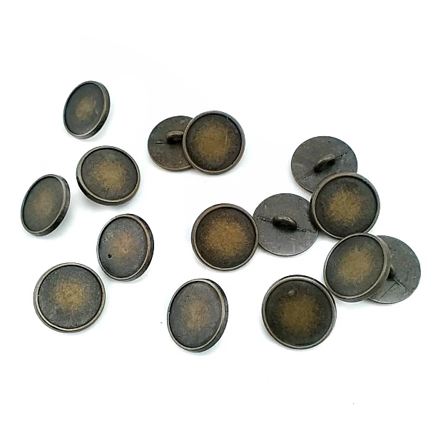 15 mm Ayaklı Düğme ön ve detay görünümü