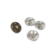 Metal Kol Düğmesi Ayaklı Düğme Motif Desenli 15 mm - 24 boy E 116