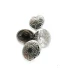 Metal Kol Düğmesi Ayaklı Düğme Motif Desenli 15 mm - 24 boy E 116