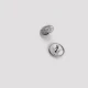 Metal Kol Düğmesi Ayaklı Düğme Motif Desenli 15 mm - 24 boy E 116