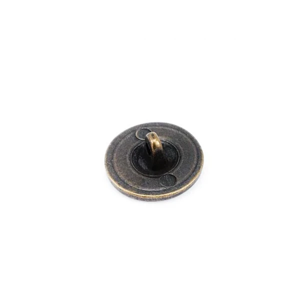 18 mm Shank Button front and detail view