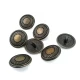 Blazer Ceket Kaban ve Hırka Metal Düğme Girdap Desenli 20 mm - 32 boy E 117