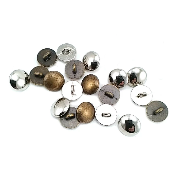 8 mm - 13 size Half Sphere Design Metal Foot Button