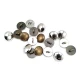 8 mm - 13 size Half Sphere Design Metal Foot Button