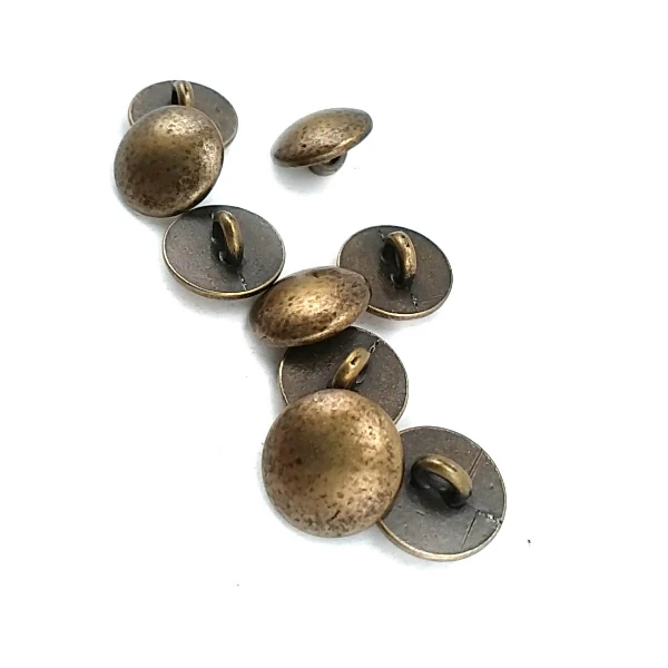 8 mm - 13 size Half Sphere Design Metal Foot Button