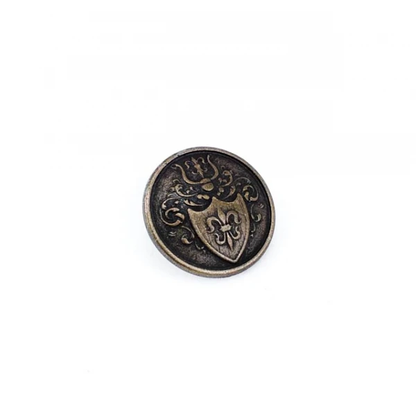 19 mm Shank Button front and detail view