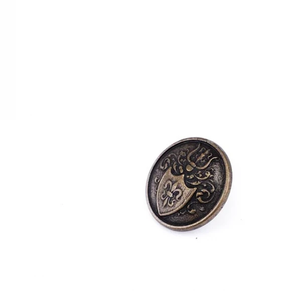 19 mm Shank Button front and detail view