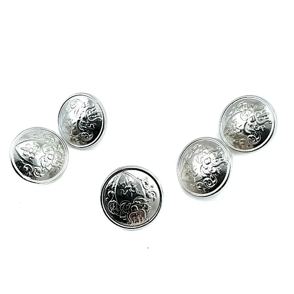 Shank Button Shield Cuffed Blouse and Jacket Cufflinks 15 mm - 24 L E 1252 Shank Button Shield Cuffed Blouse and Jacket Cufflinks 15 mm - 24 L E 1252