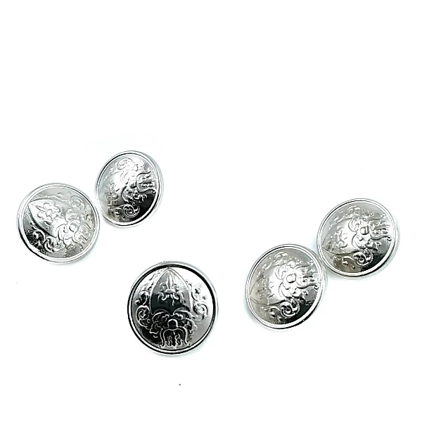 Shank Button Shield Cuffed Blouse and Jacket Cufflinks 15 mm - 24 L E 1252