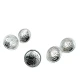 Shank Button Shield Cuffed Blouse and Jacket Cufflinks 15 mm - 24 L E 1252