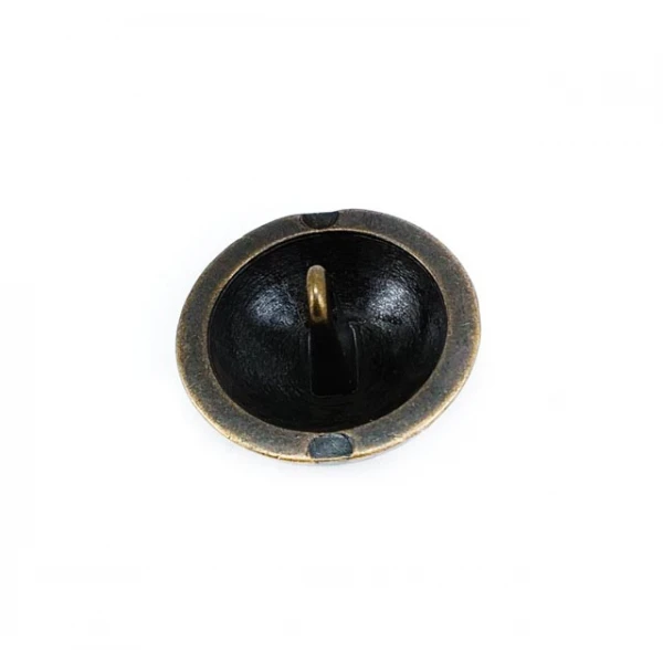 22 mm Shank Button front and detail view