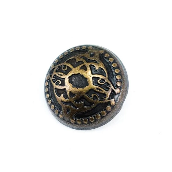 22 mm Shank Button front and detail view