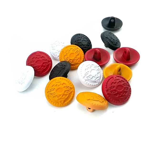 15 mm Ayaklı Düğme ön ve detay görünümü