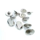 15 mm - 24 size Flat Foot Metal Button E 1283