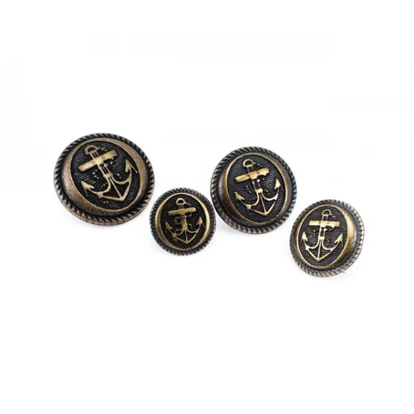 11 mm Shank Button front and detail view