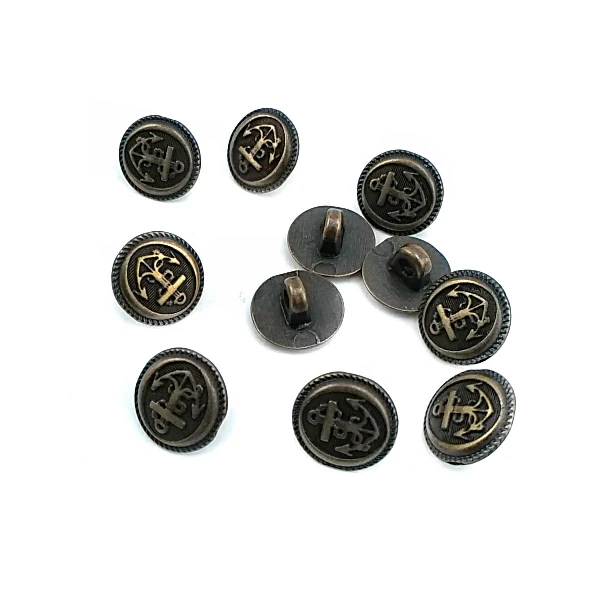 11 mm Shank Button front and detail view