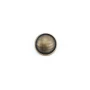 Metal Striped Shank Button 15 mm - 24 L E 1296