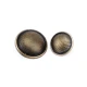 15 mm Shank Button front and detail view