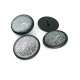 Enamel Coat and Coat Button Silvery Enamel 26 mm - 42 L  E 1313