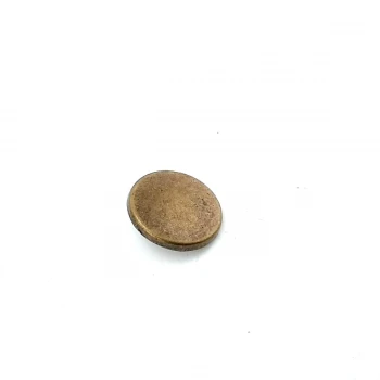 Shank Button 17 mm - 28 L Flat Coin Shape E 1323