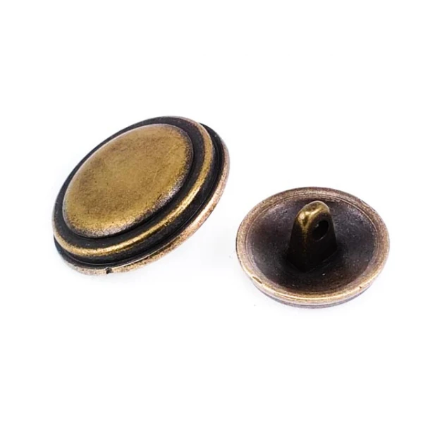 17 mm Shank Button front and detail view