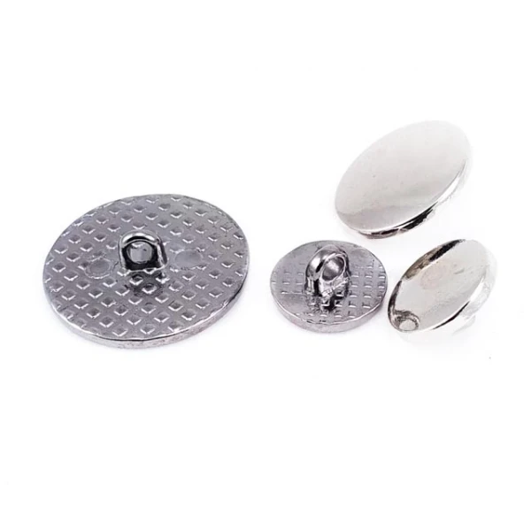 12.7 mm Shank Button front and detail view