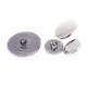 12.7 mm Shank Button front and detail view