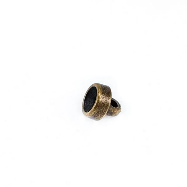 8 mm Enamel / Colored Shank Button front and detail view