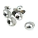 21 mm Shank Button front and detail view