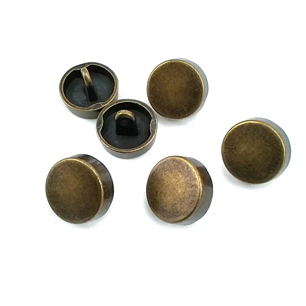 15 mm Shank Button front and detail view