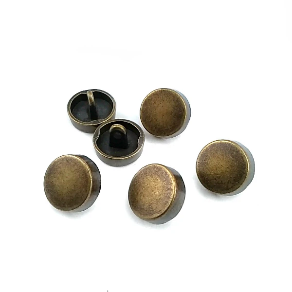 15 mm Shank Button front and detail view