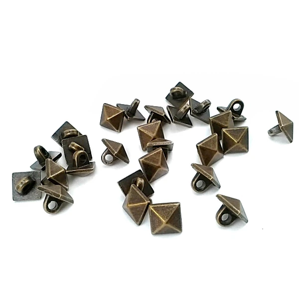 8 mm Shank Button front and detail view