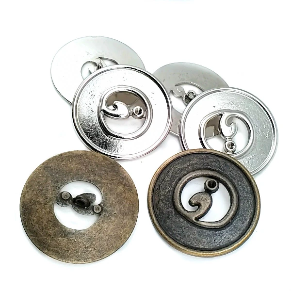 44 mm Shank Button product image 44 mm Shank Button front and detail view