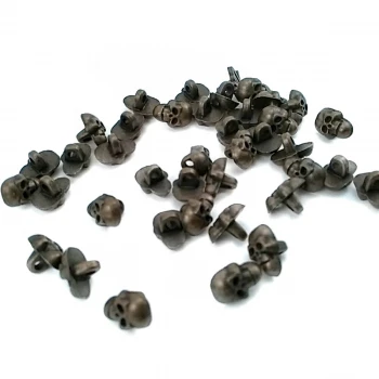 Shank Button Skull Shaped 11.4 x 7.8mm E 1465
