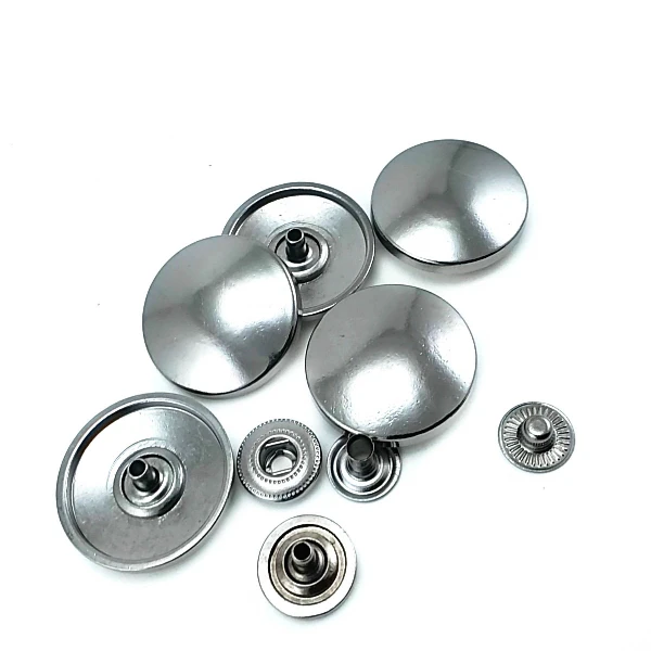 Bombeli Çıtçıt Kaban ve Mont Çıtçıt Düğmesi 25 mm - 43 boy E 1475